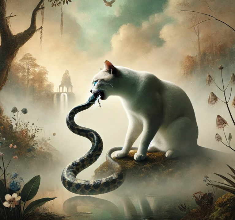 Rüyada Kedinin Yılan Yemesi Ne Anlama Gelir?